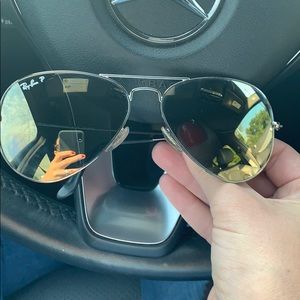 RayBan polarized aviators